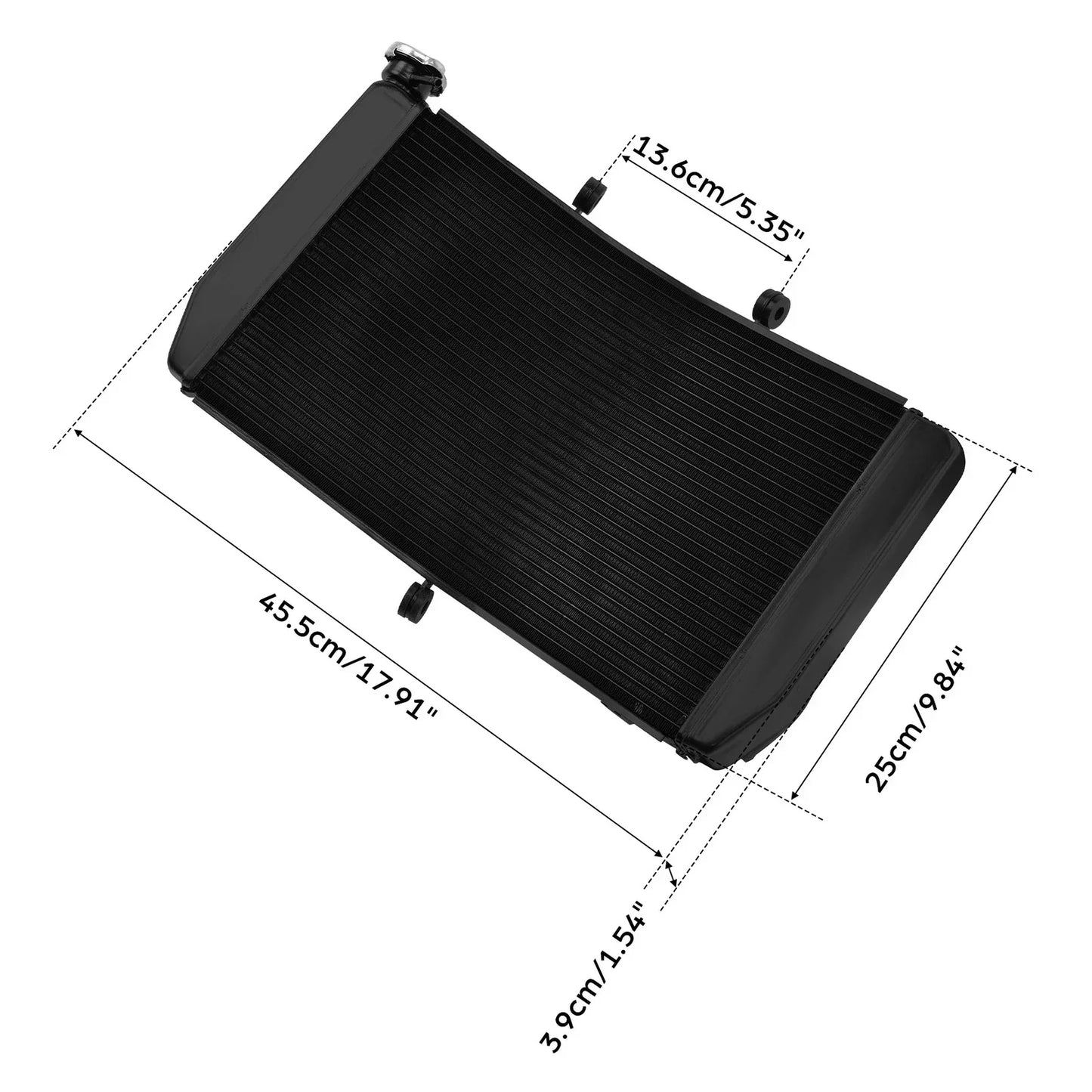 Cooling Radiator for Honda CBR600 F4 (1999-2000) CBR600 F4I (2001-2004)