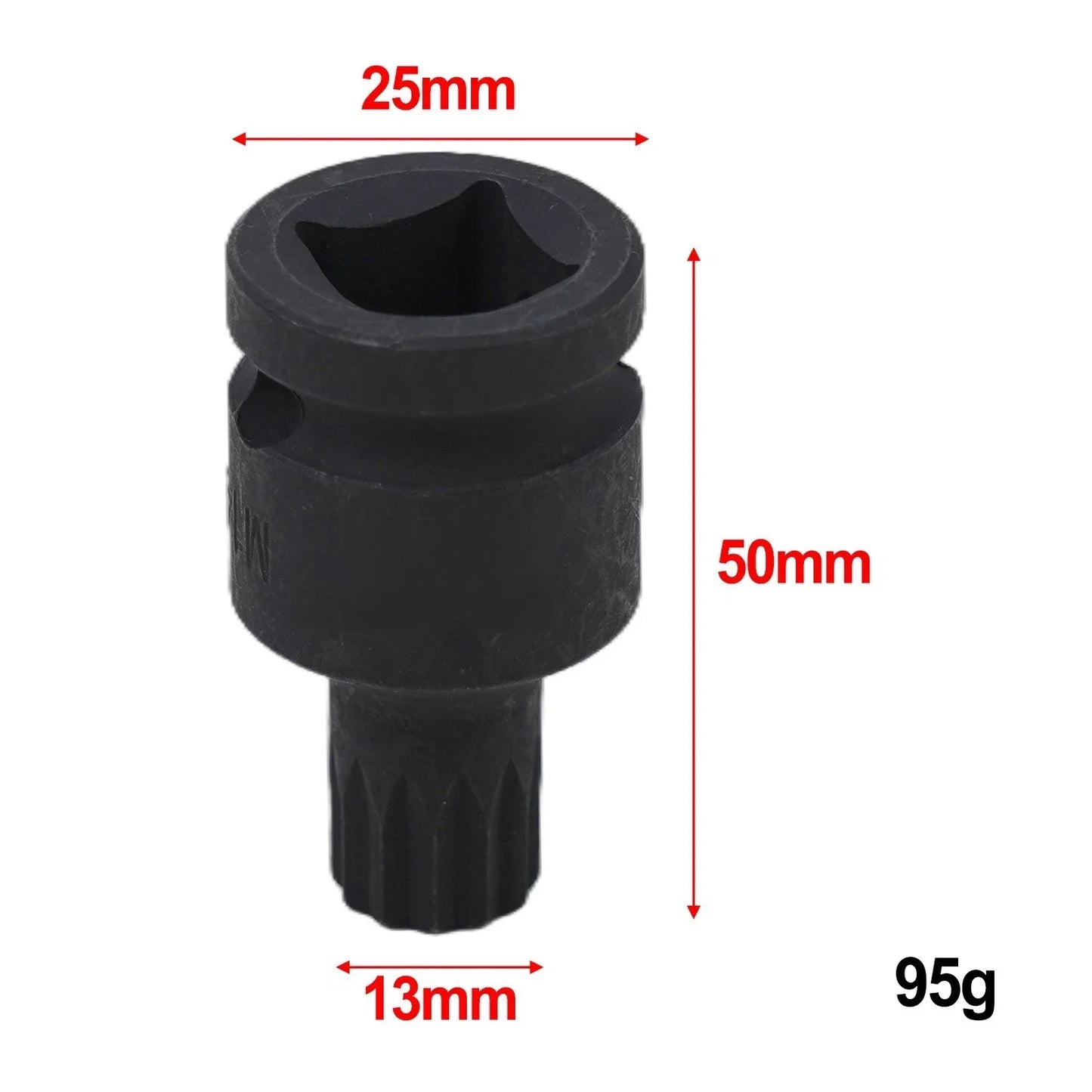 2 x Screw Removal Sleeve with 3/8" Square Driver for Car