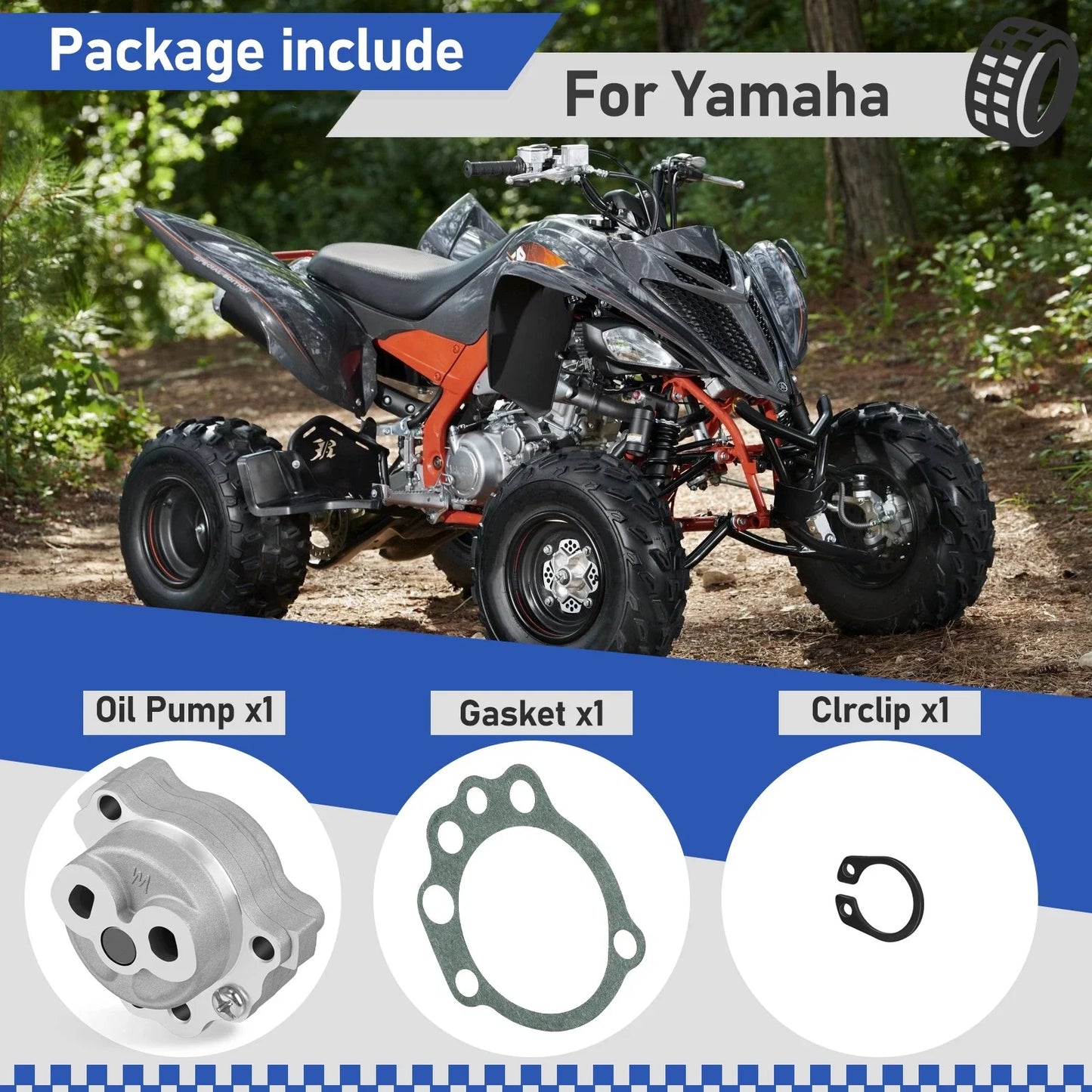 Oil Pump for Yamaha Raptor 660R 700 700R (2002–2005)