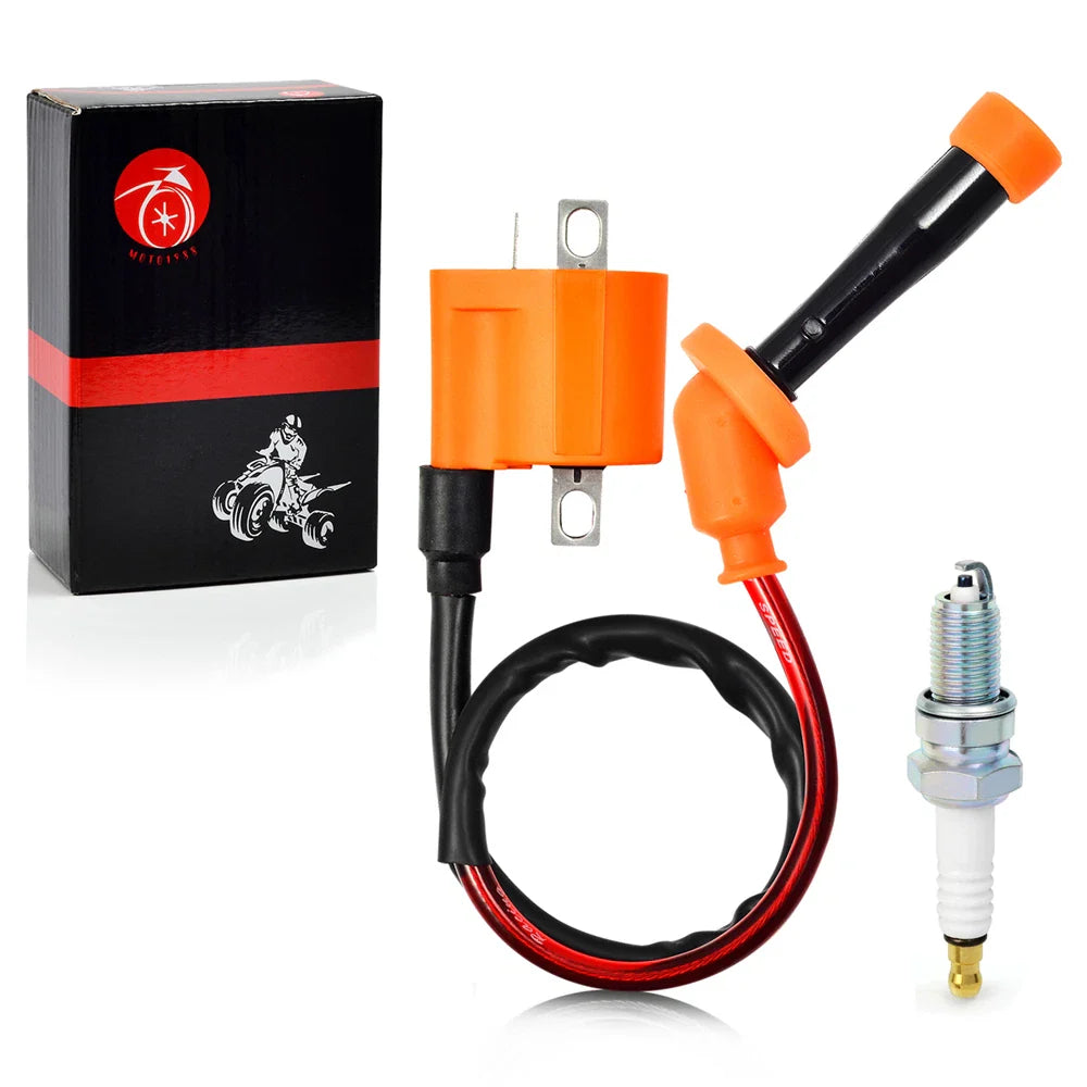 Ignition Coil Spark Plug for Yamaha RHINO 660 (2006–2007)