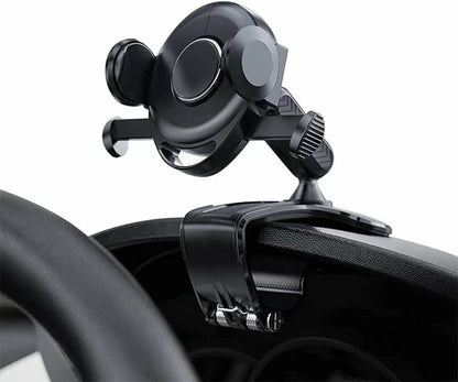 Universal 360° Mobile Phone Holder for Car GPS Navigation Dash Mount