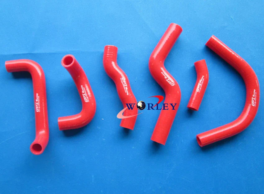 Blue Silicone Radiator Hose for Honda RVF400 NC35, NC30, VFR400 (1994-1996)