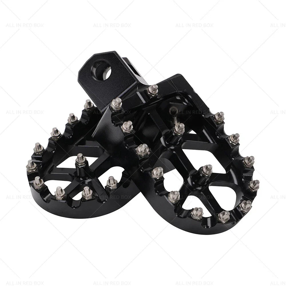 Wide Foot Pegs for Suzuki RM125 RM250 RMX250 DRZ400 SM DRZ400S DRZ400E