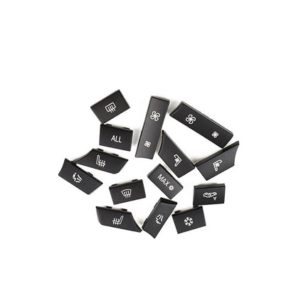 14Pcs Key Caps Repair Kit for BMW 5 6 7 F10 F01 F12 (2009-2017)