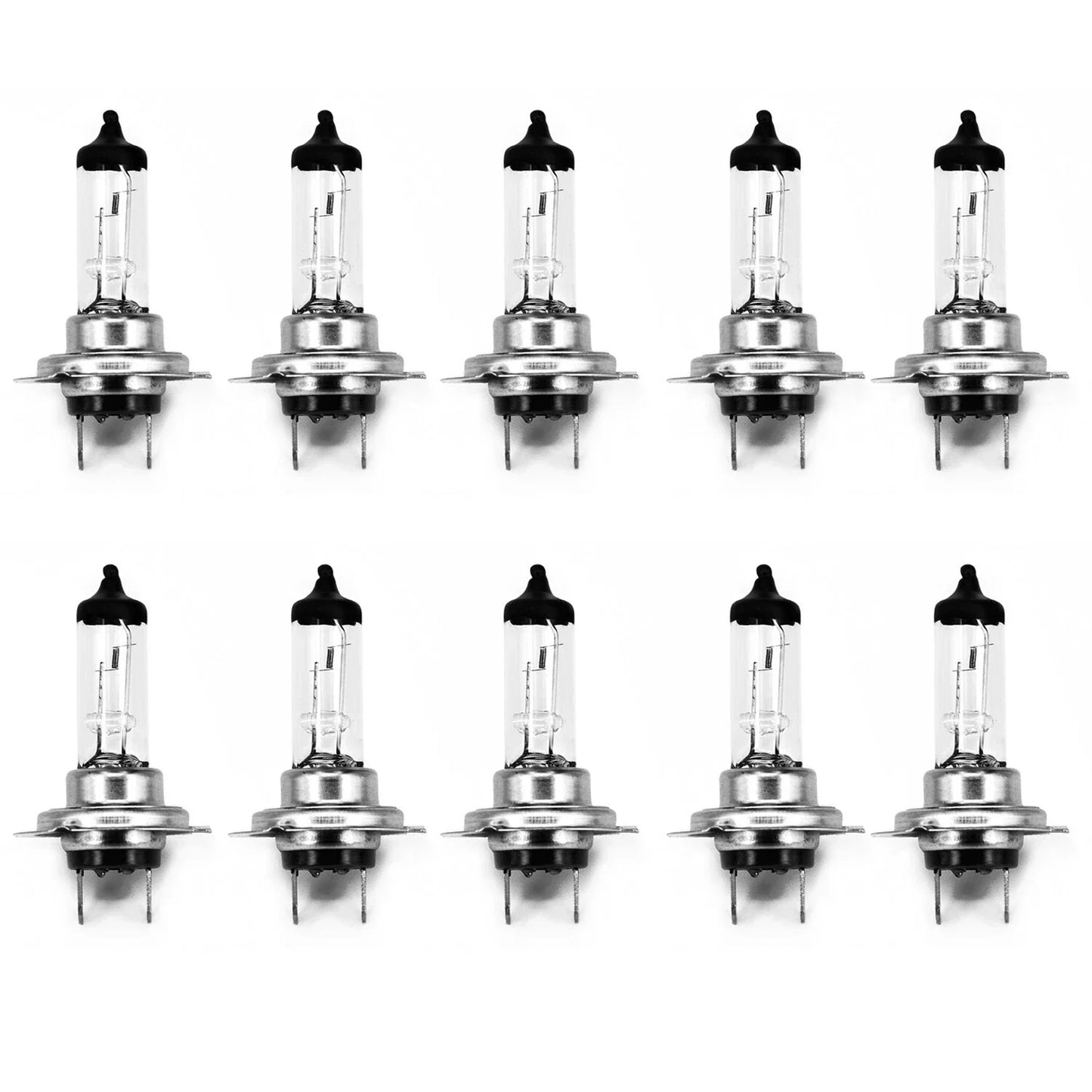 H7 Xenon Headlight 10pcs Halogen Light Lamp Bulbs for Car