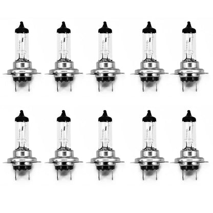 H7 Xenon Headlight 10pcs Halogen Light Lamp Bulbs for Car