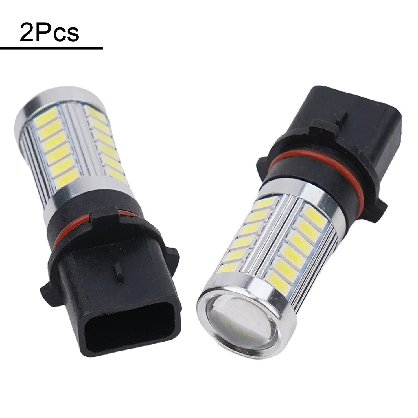 2 x LED Bulb Fog Lamp Daytime Running Light DRL White 12-24V for Mazda