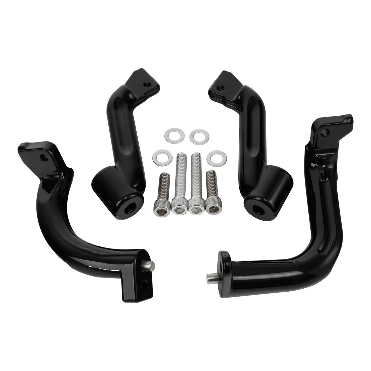 Rider Driver Footboards Mount Bracket for Harley Touring Street Glide (14-24)