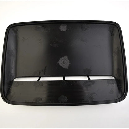Hood Scoop Cover Air Flow Intake Bonnet Car Vent Gloss Black