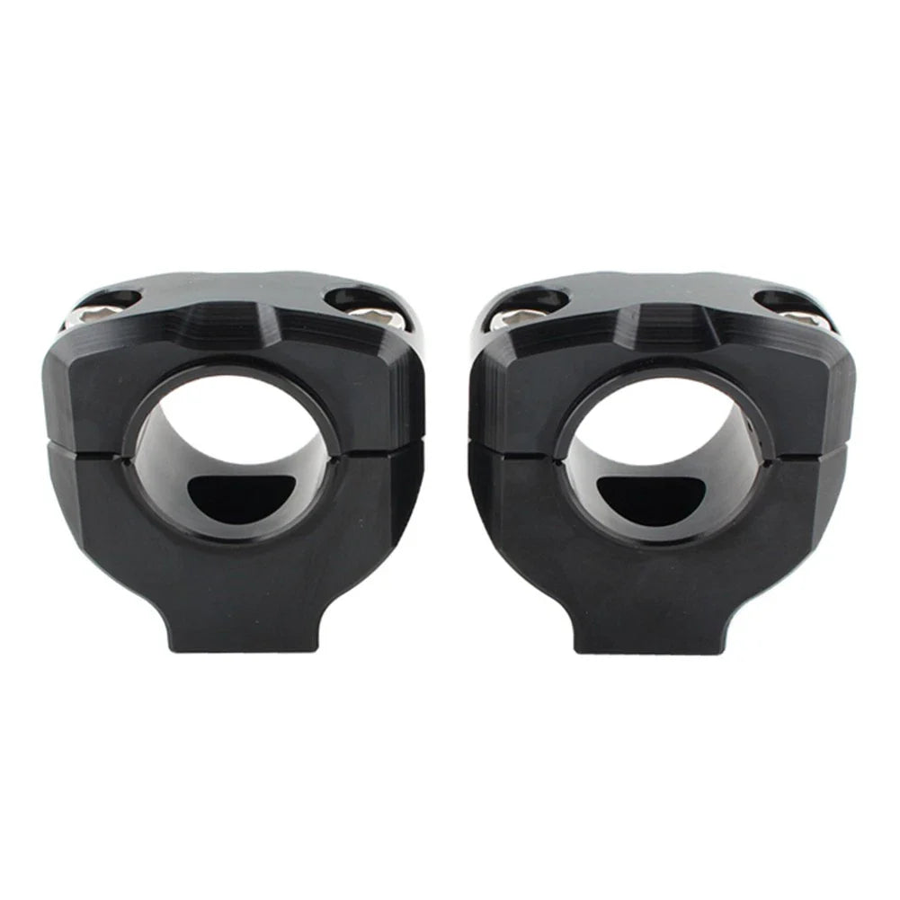 28mm CNC Motorcycle Universal Handlebar Fat Bar Riser Mount Clamp