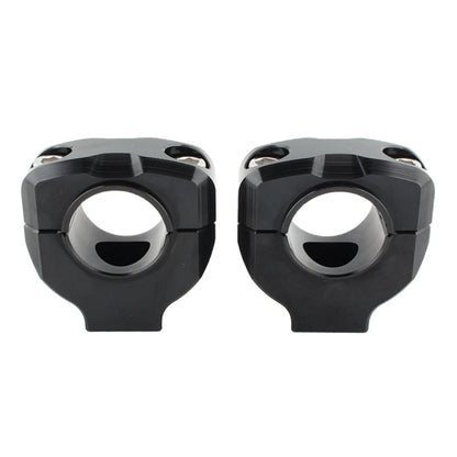 28mm CNC Motorcycle Universal Handlebar Fat Bar Riser Mount Clamp