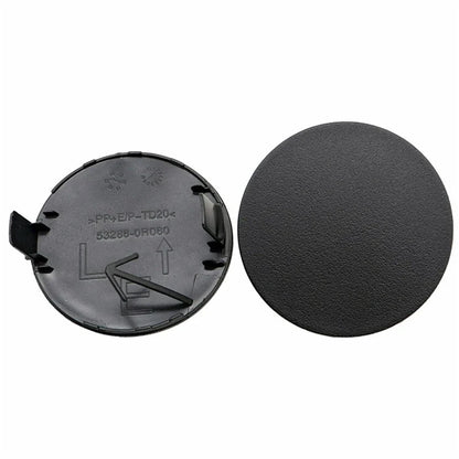 Front Bumper Tow Hook Eye Cover Caps for Toyota RAV4 (2013-2015)