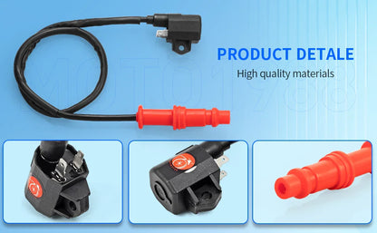 Ignition Coil & Spark Plug for Polaris Ranger 400/500 (2001–2006)