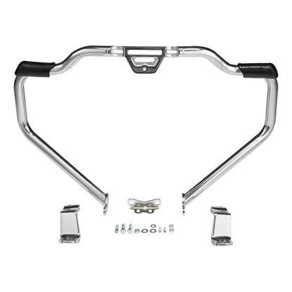 Mustache Engine Guard Bar Support Bracket for Harley Low Rider (2022-2025)