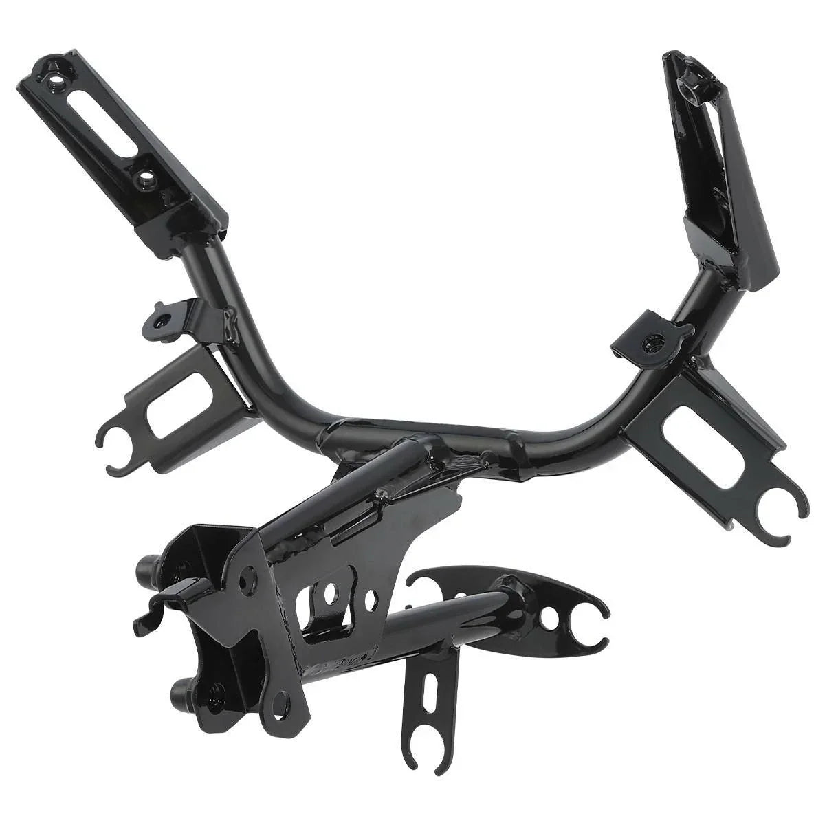 Black Front Headlight Stay Brackets for Yamaha YZF R3 (2019-2022)