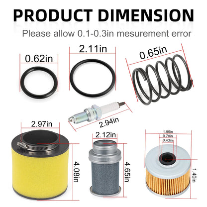 Air Filter Oil Filter Cleaner Body for Honda Foreman (2002–2004)