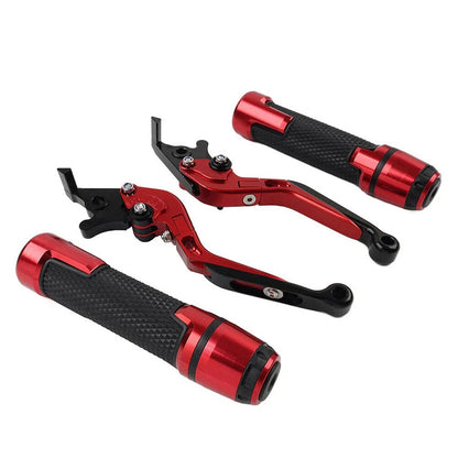 Red Extendable Brake Clutch Levers for Honda CBR125R CBR250R (2004-2016)