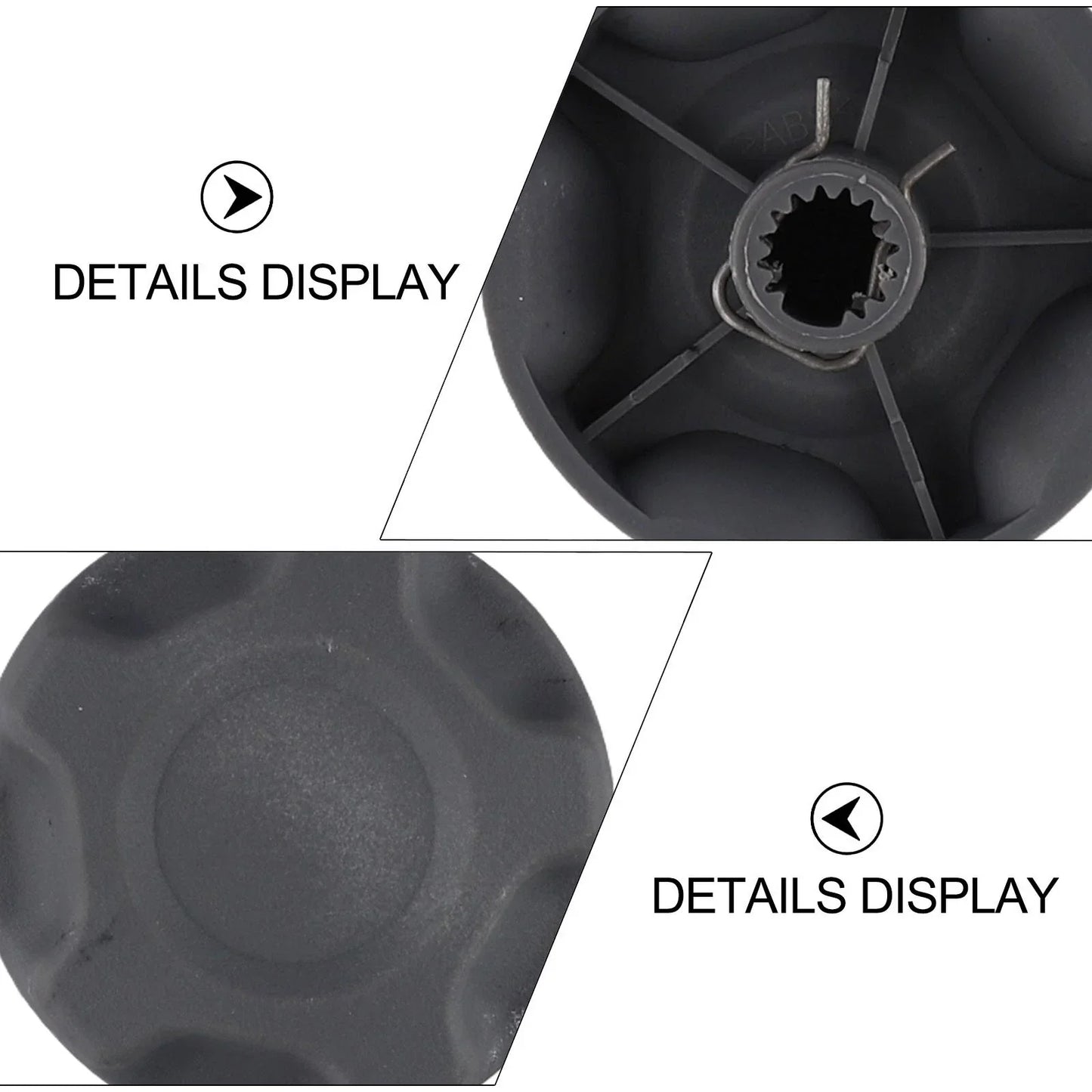 Gray Front Seat Adjustment Knob / Ford F-150 (1975–2024)