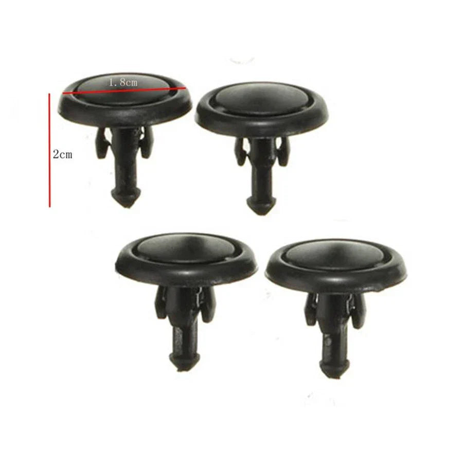40 x Engine Cover Clip Shield Guard Metal Screw Bolt Fasteners for Car