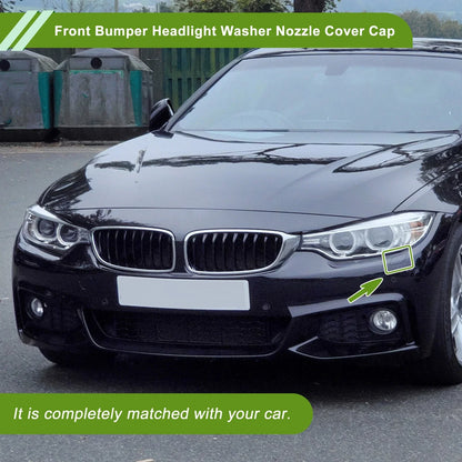 Front Left Washer Nozzle Cover Cap for BMW 428i Red (2014-2016)