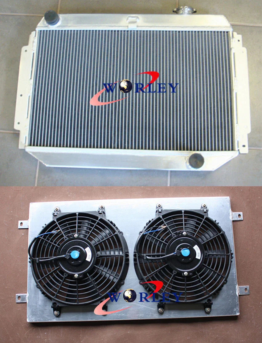 56MM Aluminum Radiator for Holden HQ HK HX HZ Kingswood V8 (1971-1980)