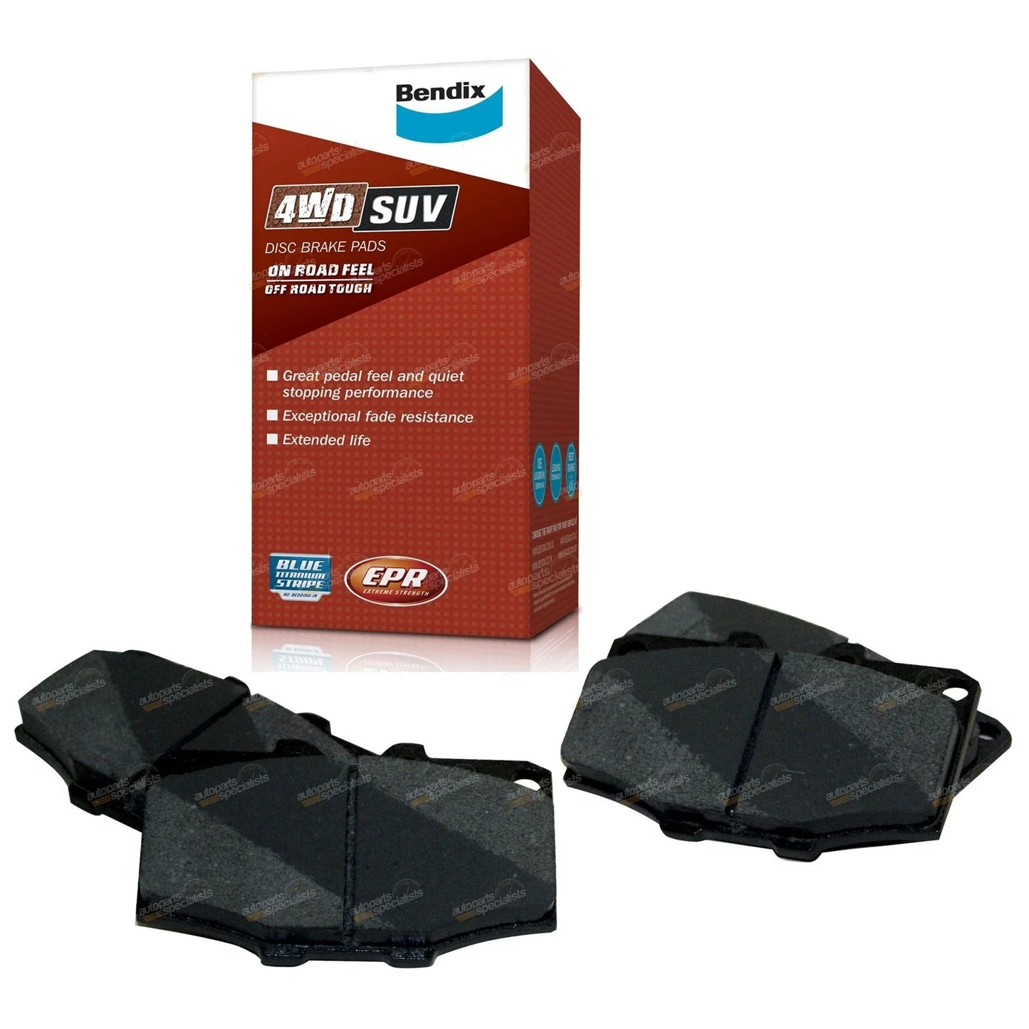 Front Disc Brake Pad Set for Landcruiser Bundera LJ70 RJ70 (1985–1991)