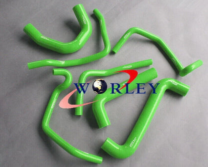 Green Silicone Radiator Hoses for Holden Commodore VY V8 5.7L LS1 (2002-2004)