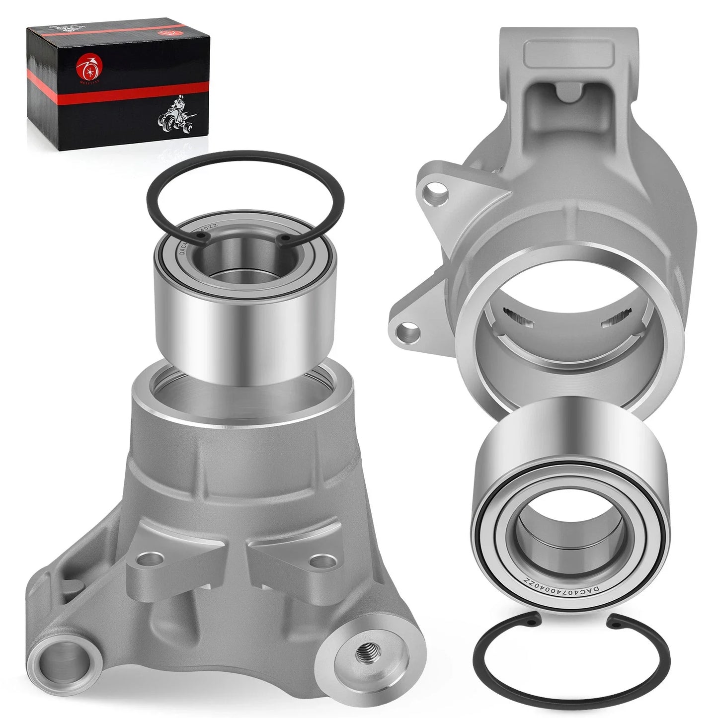 2 x Rear Wheel Bearing Carrier Kit for Polaris Sportsman (2014–2024)