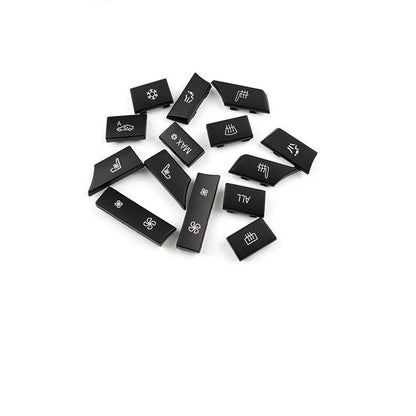 14Pcs Key Caps Repair Kit for BMW 5 6 7 F10 F01 F12 (2009-2017)