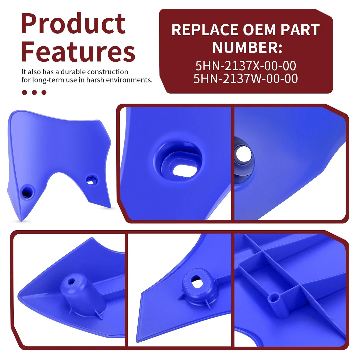 Tank Shroud Air Scoop Left & Right for Yamaha TTR 90 (2000–2007)
