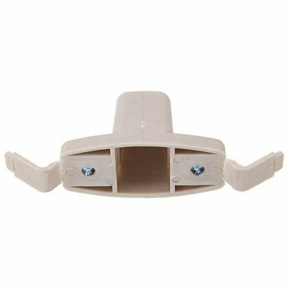 Beige Sun Visor Clip Holder Bracket for BMW E46 323i 323Ci 325i (1998-2006)