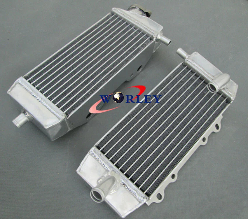 Aluminum Radiator + Hose for Kawasaki KX250F KXF250, Suzuki RMZ250 (2004)