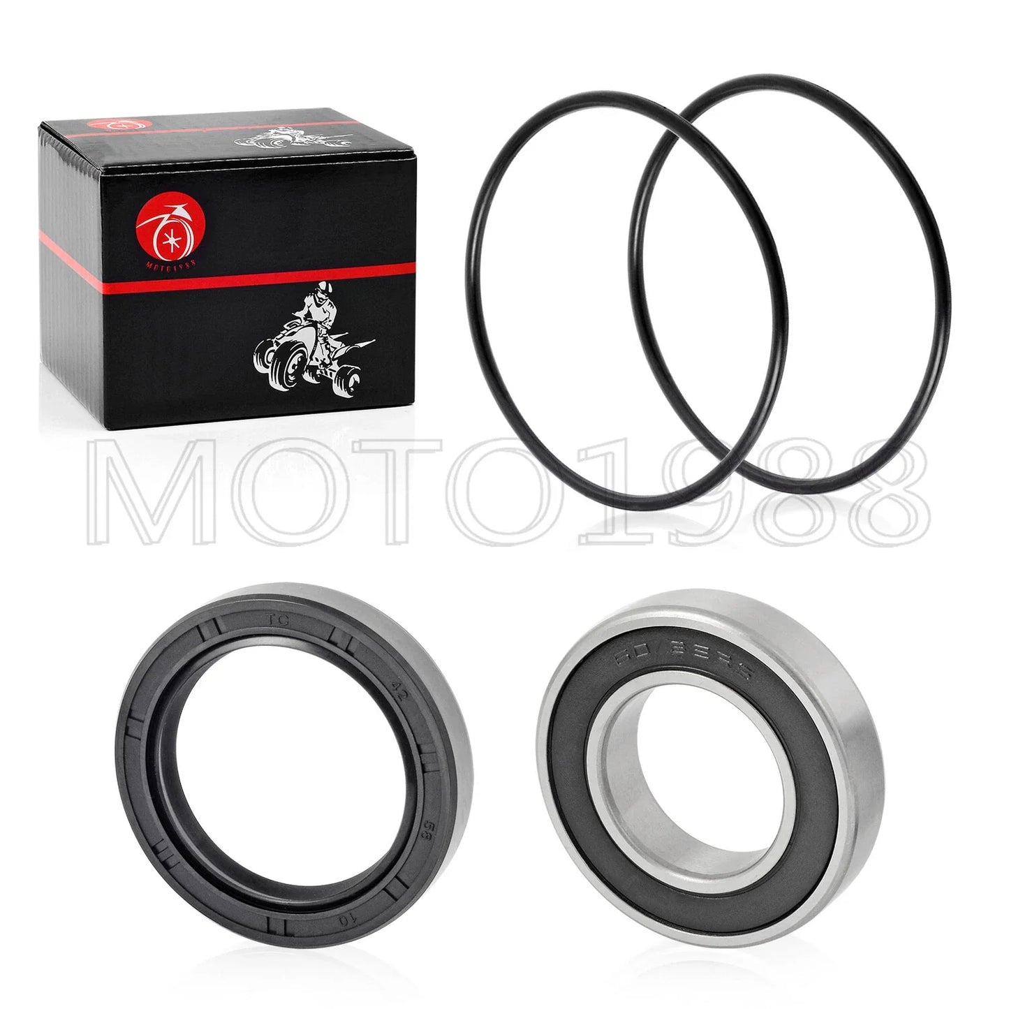 Left Rear Axle Wheel Bearing Seals for Honda Foreman 400/450/500/520(1995–2023)