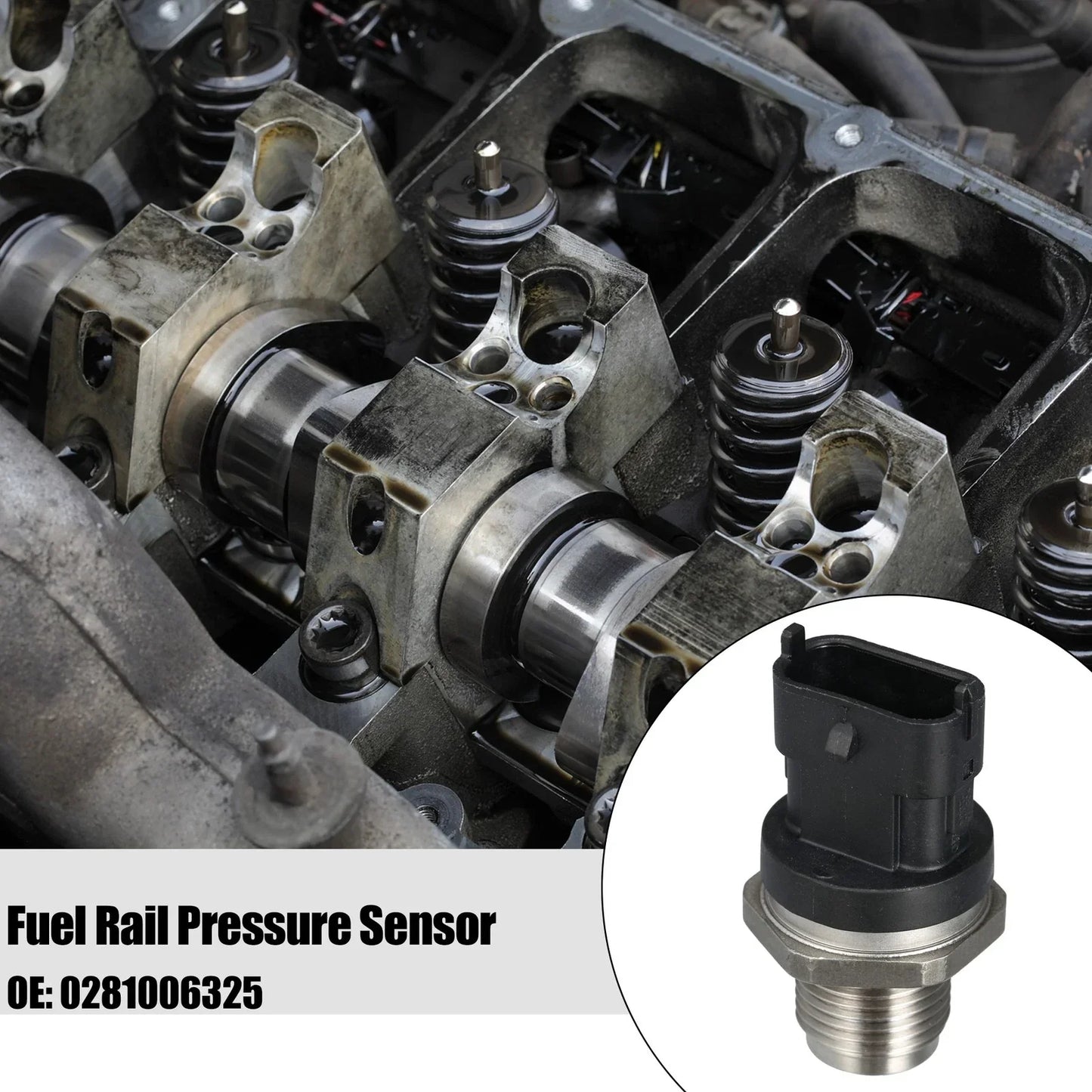 Fuel Rail Pressure Sensor for Dodge - 0281006325 (2003-2008)