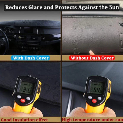 Non-Slip Dash Mat for Nissan JUKE F15 Dashboard Cover Black (2011-2019)
