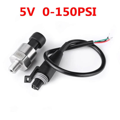 Stainless Steel Pressure Sender Gauge 0-150 PSI for Oil Fuel