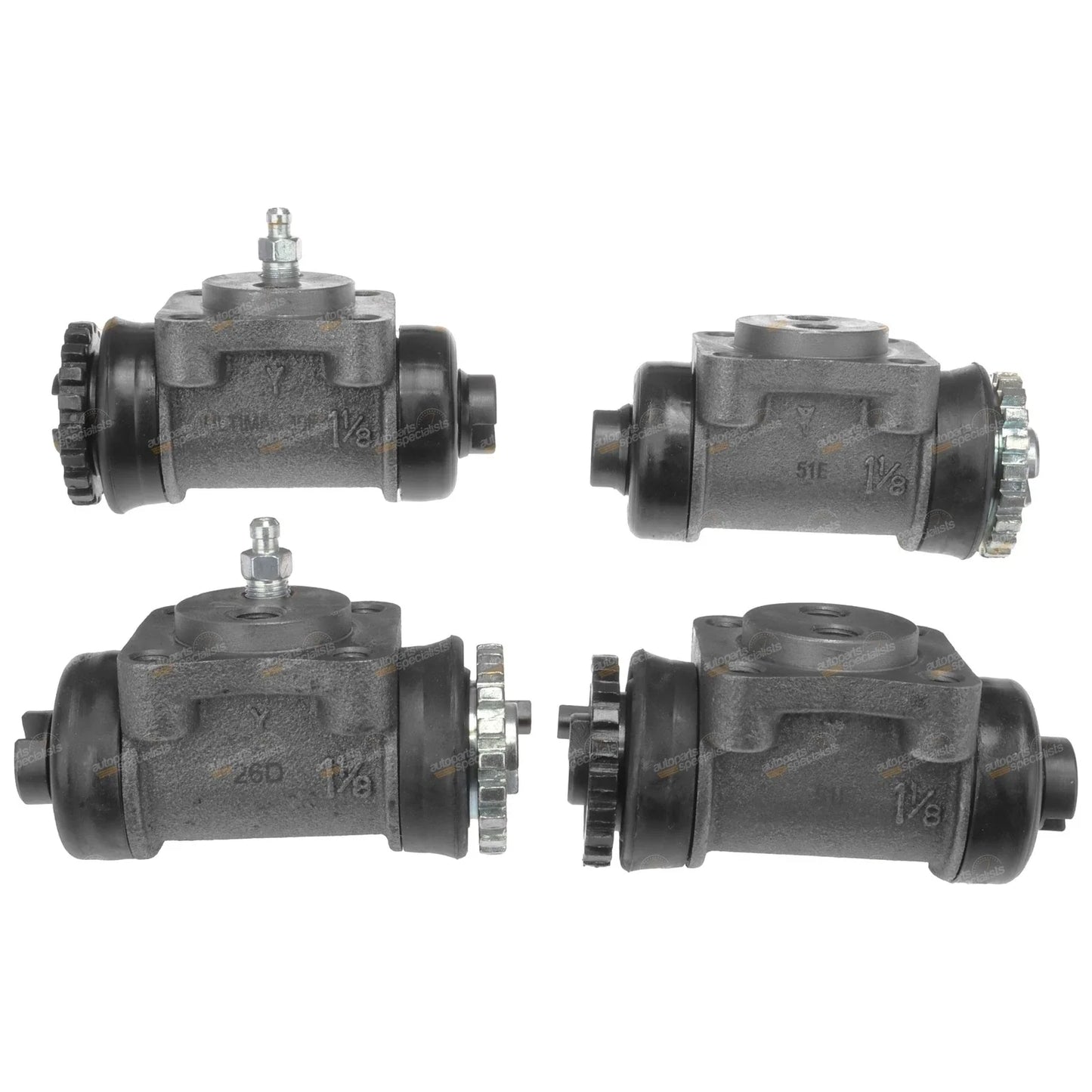 Rear Brake Wheel Cylinders Pair 2 x for Toyota Stout 4cyl 5R 2.0L (1972–1979)