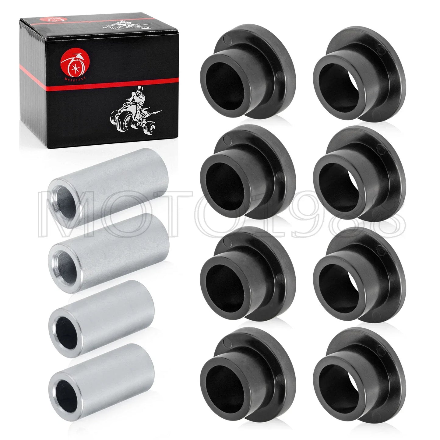 Front Rear Shock Bushing Sleeve for Polaris RZR 800/570 Trail/S (2008–2022)