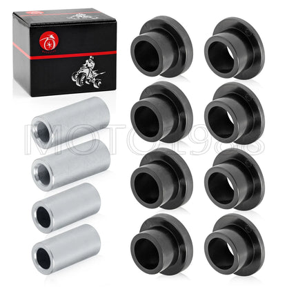 Front Rear Shock Bushing Sleeve for Polaris RZR 800/570 Trail/S (2008–2022)