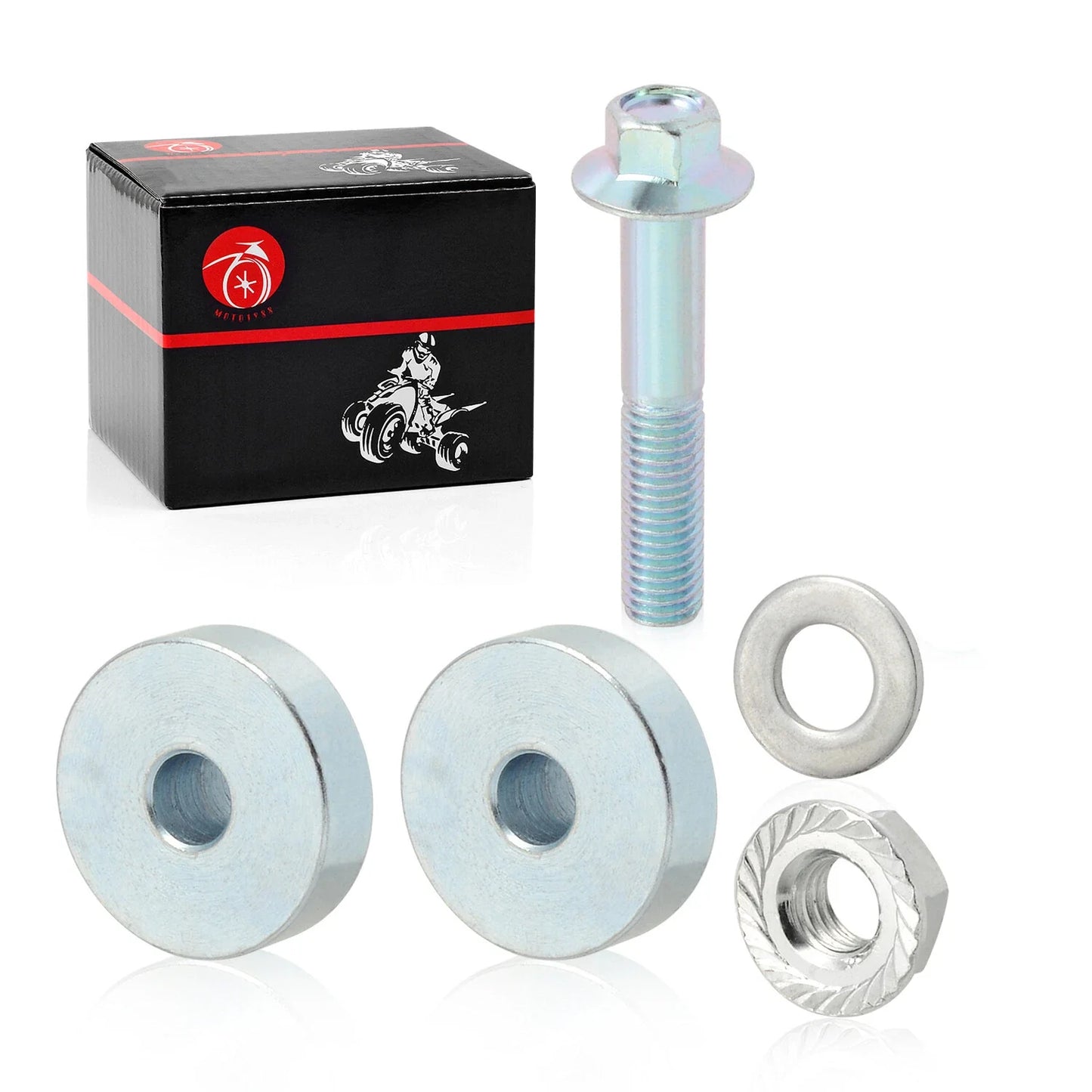 Rear Shock Bushing Bolt & Nut Conversion Kit for Yamaha Blaster (1988–2006)