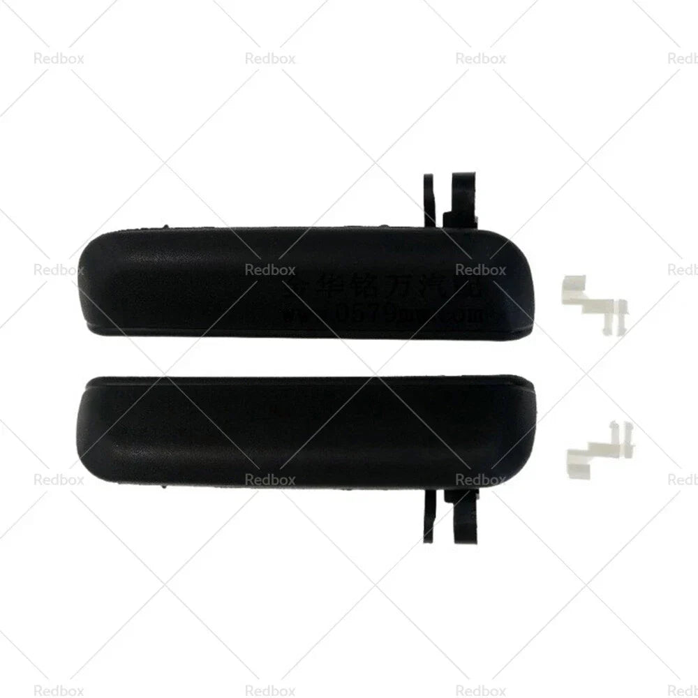 Pair Black FRONT Outer Door Handles for Toyota Starlet EP91 (1996-1999)