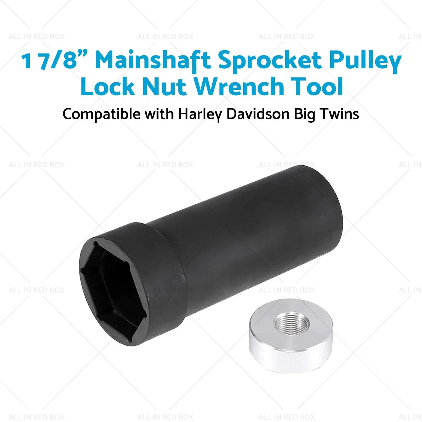 Mainshaft Sprocket Pulley Lock Nut Wrench Tool for 36-06 Harley