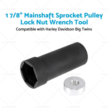 Mainshaft Sprocket Pulley Lock Nut Wrench Tool for 36-06 Harley