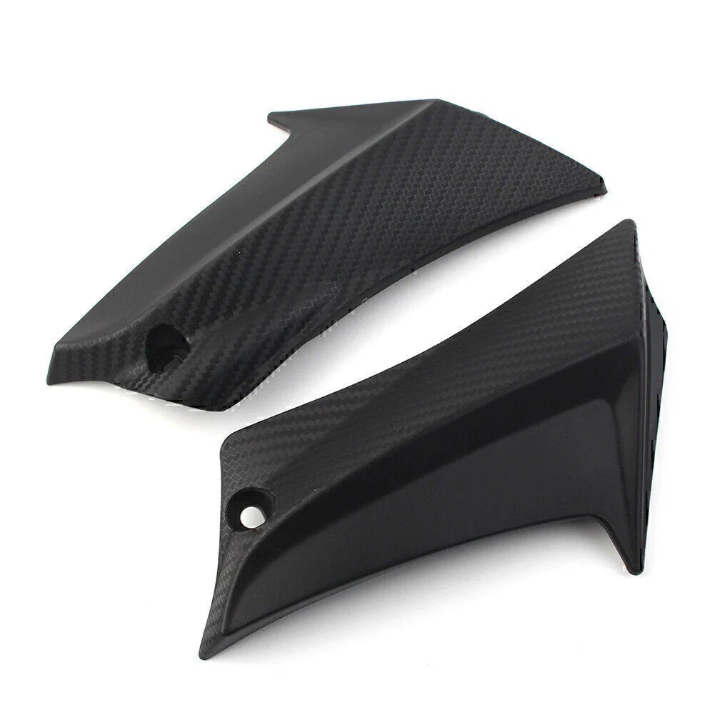 Black Air Duct Tube Covers for KAWASAKI Ninja ZX6R ZX636D/C (2005-2006)