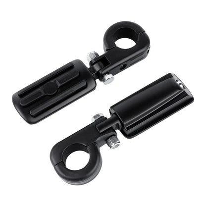 1-1/4" Highway Bar Foot Pegs Clamps for Harley Touring Electra Road Glide (2009-2023)