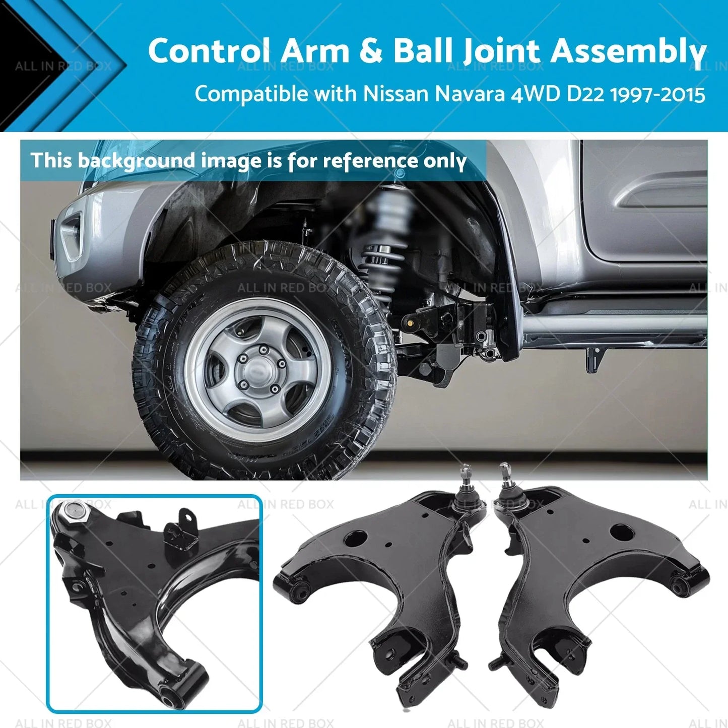 Ball Joint Assembly for Nissan Navara D22 4WD Front Upper (1997-2015)