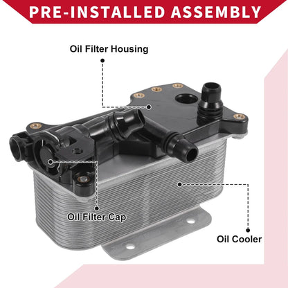 Engine Oil Cooler Filter Housing for BMW 528i Oil Cooler