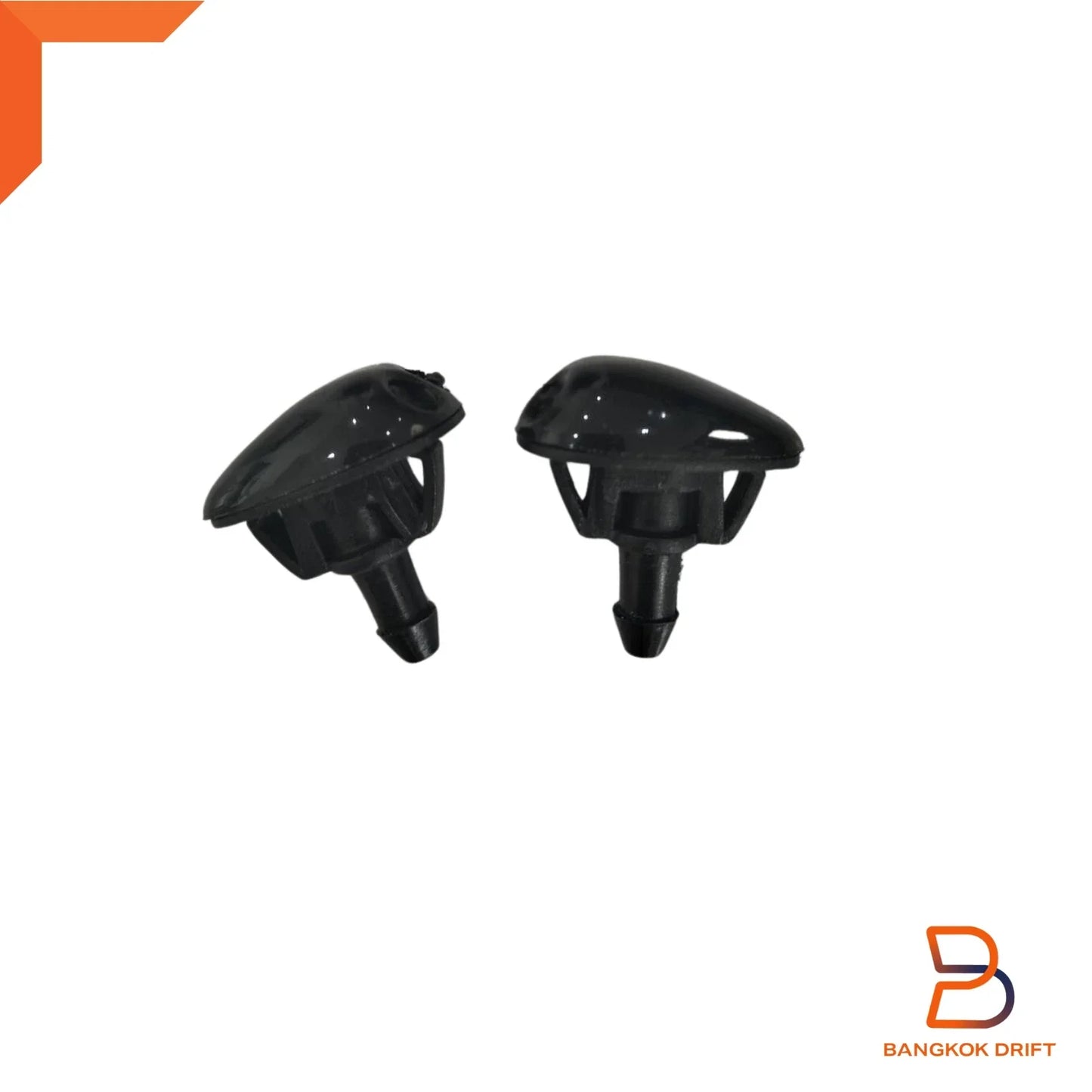 Pair Windshield Washer Nozzle Jet for Holden Rodeo Isuzu D-Max (03-19)