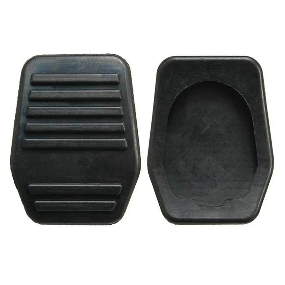 Rubber Brake Clutch Foot Pedal Pads for Ford Fiesta MK5 (2002-2008)