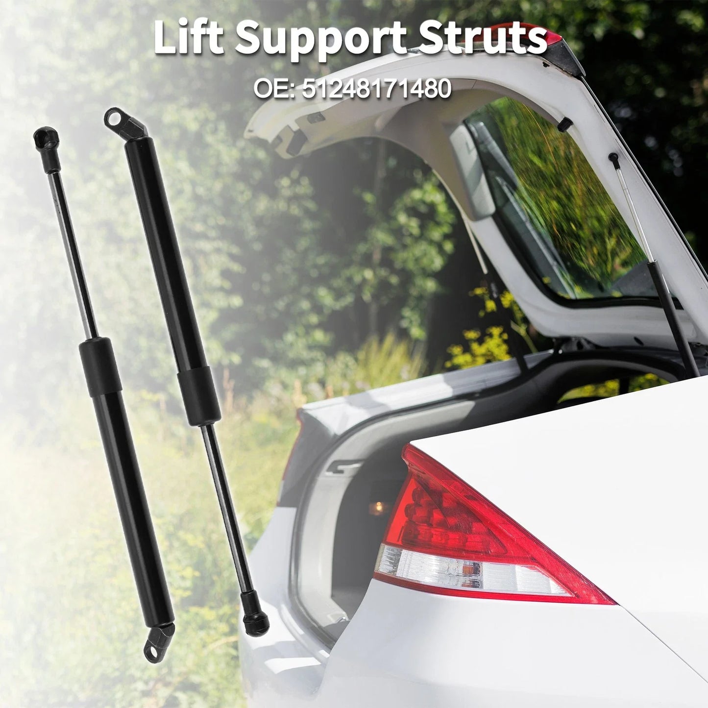 Rear Hatch Lift Supports Struts for BMW E38 740i 740iL 750iL (1995-2001)